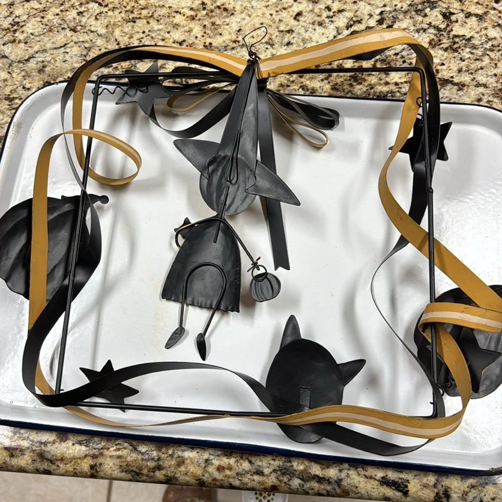 Halloween Wreath Metal